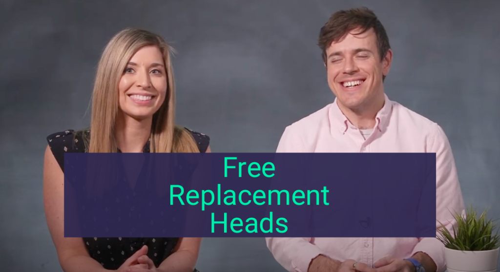 free replacement heads